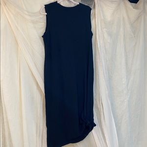 Side slit sleeveless Maxi